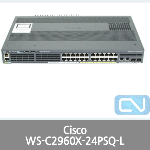 [Cisco] Catalyst 2960-X Series 24 Port 110W PoE+ Switch WS-C2960X-24PSQ-L
