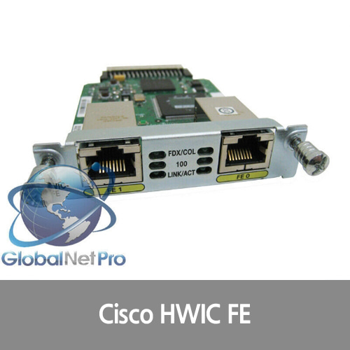 [Cisco][FE포트] HWIC-2FE - 2-port 10/100 Routed Port HWIC - LIFETIME WARRANTY