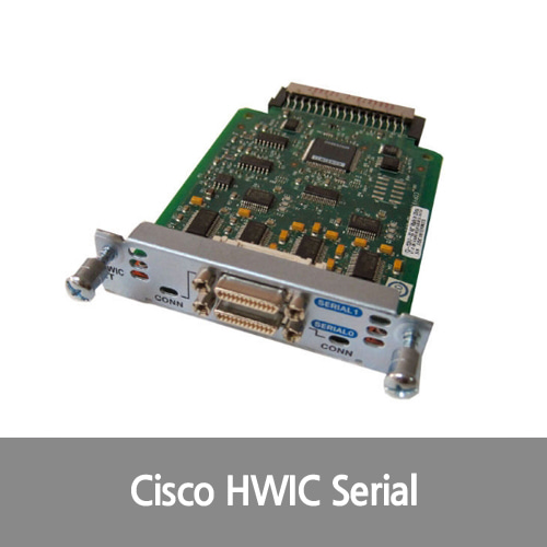 [Cisco][시리얼포트] HWIC-2T Tested 2-Port Serial WAN Interface Card 1 Year Warranty