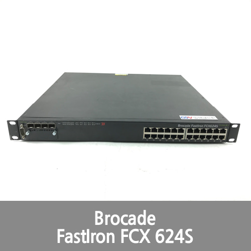 [중고][Brocade] FastIron FCX 624S