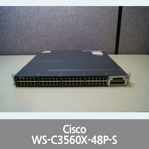 [Cisco] Catalyst 3560X-48P-S V04