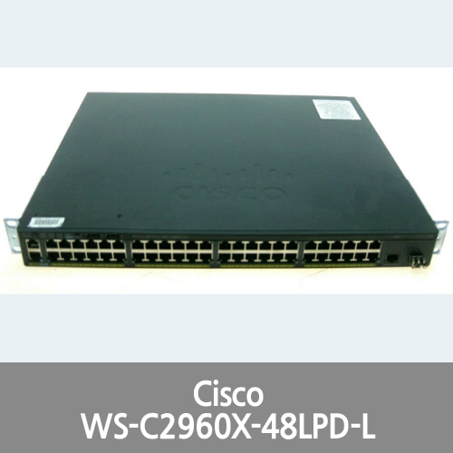 [Cisco] Catalyst 2960-X Series 48 Port Gigabit Ethernet Switch WS-C2960X-48LPD-L
