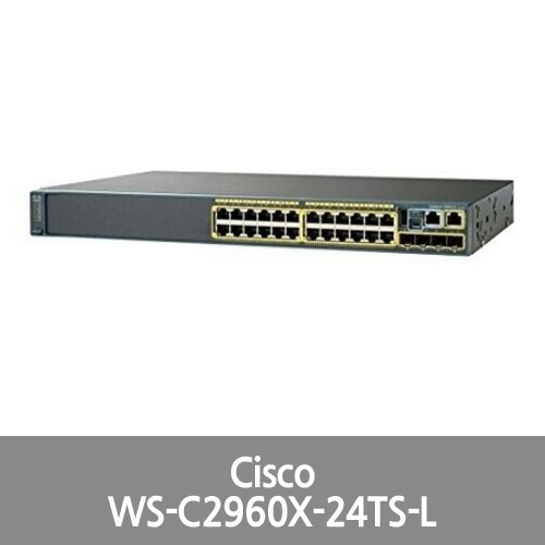 [Cisco] Catalyst 2960X-24TS-L Ethernet Switch WS-C2960X-24TS-L