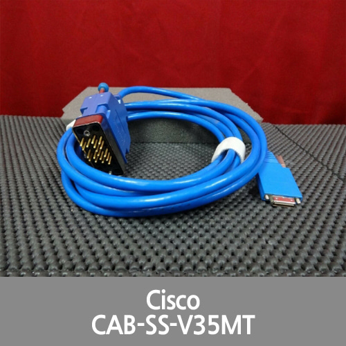 [Cisco][시리얼케이블] CABLE V.35 CAB-SS-V35 DTE Male Smart Serial 10 Feet 72-1428-02