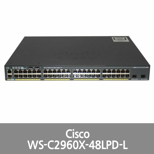 [Cisco] WS-C2960X-48LPD-L Catalyst Switch Poe 48 10/100/1000