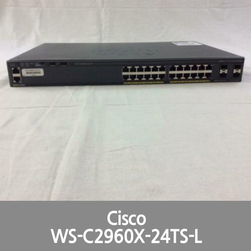 [Cisco] Catalyst WS-C2960X-24TS-L 24-Port Switch