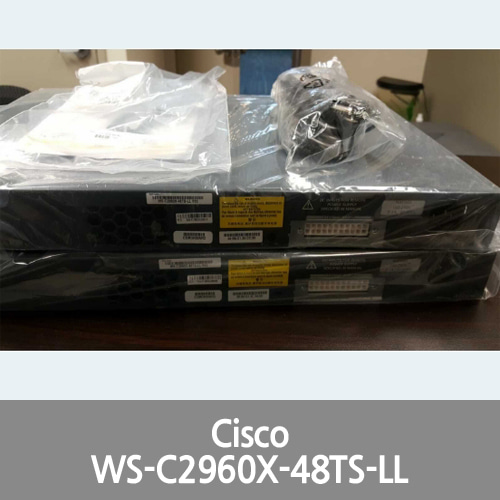 [Cisco] WS-C2960X-48TS-LL - Cisco Catalyst 2960X 48 GigE, 2 x 1G SFP