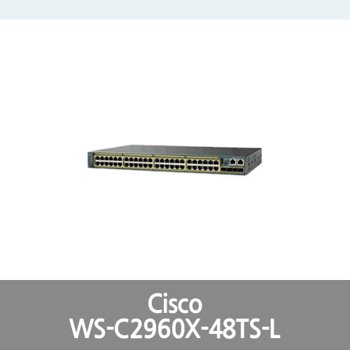[Cisco] Catalyst 2960X-48TS-L Managed Ethernet Switch