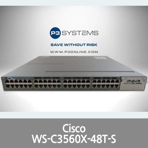 [Cisco] WS-C3560X-48T-S Switch **Excellent Condition** **Power Supply included**