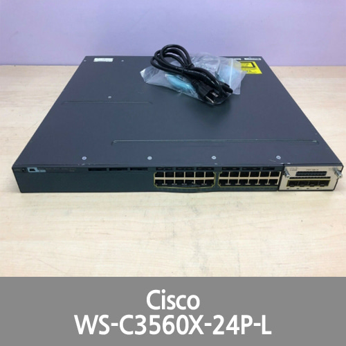 [Cisco] WS-C3560X-24P-L Switch with C3KX-NM-1G, 1100W PS Port #8 Not Working