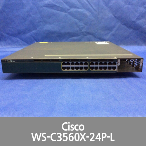 [Cisco] WS-C3560X-24P-L 24-Port Gigabit Ethernet Switch 920236