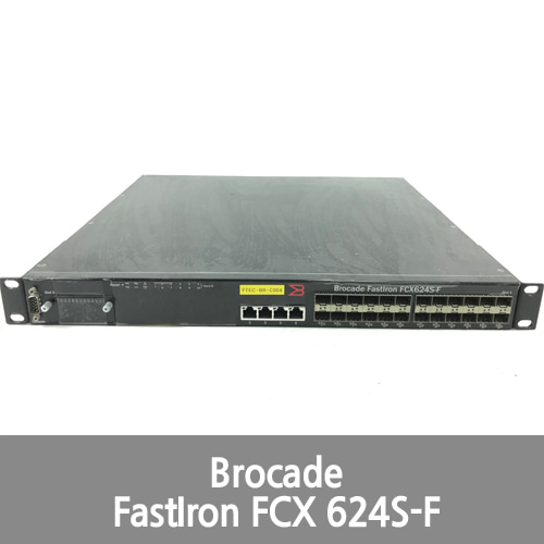 [Brocade][Ruckus] FastIron FCX 624S-F