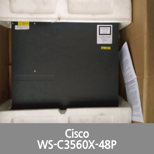 [Cisco] TNY-WS3750X-3560X 48-Port Gigabit ANATEL POE Network Switch