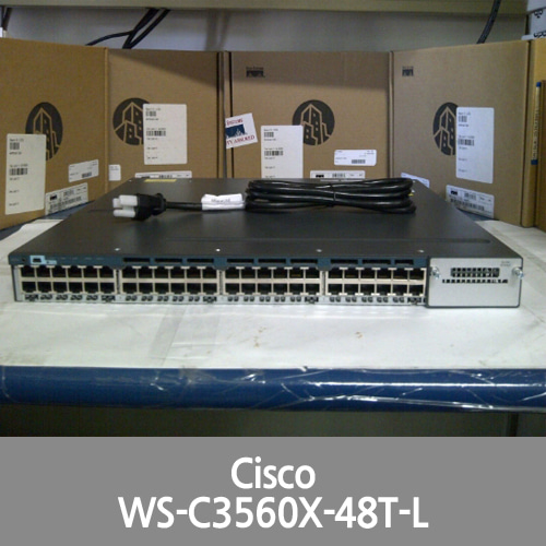 [Cisco] WS-C3560X-48T-L 48-Port Gigabit Ethernet Sw .2yr Waranty Real time listing