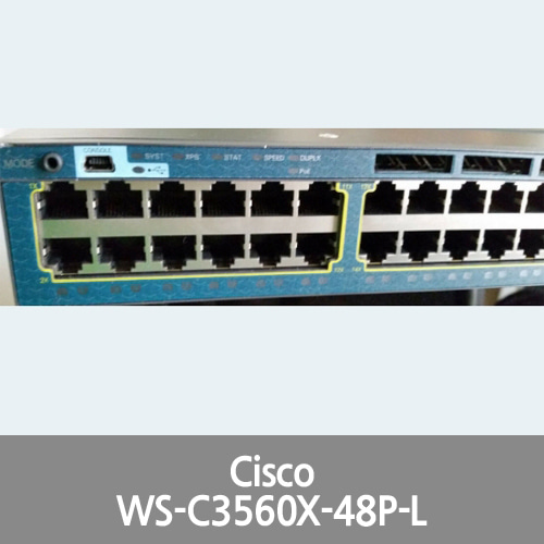 [Cisco] WS-C3560X-48P-L + C3KX-NM-1G C3KX-PWR-715WAC ( We buy and sell Cisco)