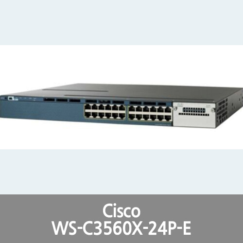 [Cisco] WS-C3560X-24P-E IP SERVICES LICENSE PoE+ 3560X-24P-E from 3560X-24P-S