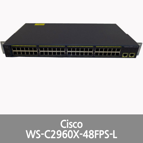 [Cisco] Catalyst WS-C2960-48TT-S V04 Series 2960 Network Switch 48 Port Rack Mount