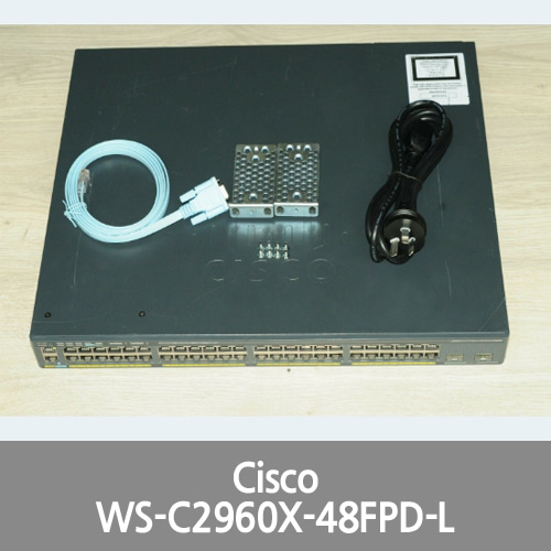 [Cisco] Catalyst WS-C2960X-48FPD-L Switch 48 Port GigE POE 2x 10G SFP+ 740W