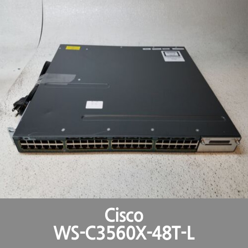 [Cisco] Catalyst 3560-X Series WS-C3560X-48T-L V02 48-Port Ethernet Switch, TESTED