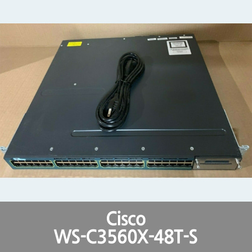 [Cisco] WS-C3560X-48T-S Gigabit Switch with Single AC