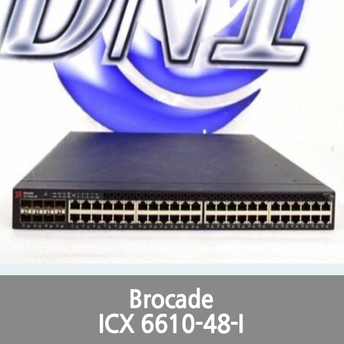 [Brocade][Ruckus] ICX6610-48-I 48-Port Gigabit Ethernet L3 Switch with 8x 1Gb SFP+ SKJ