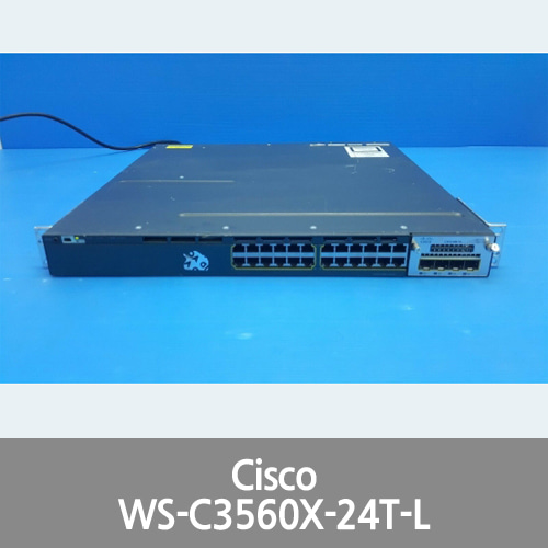 [Cisco] Catalyst 3560-X Series 24 Port Switch, WS-C3560X-24T-L