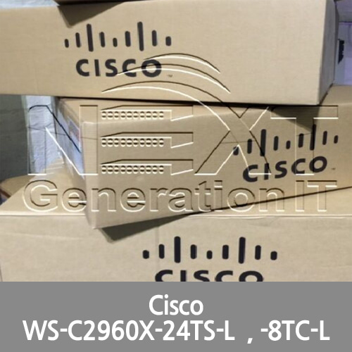 [Cisco] 4x WS-C2960X-24TS-L 1x WS-C2960CX-8TC-L 1x SG350XG-24T-K9 Switch