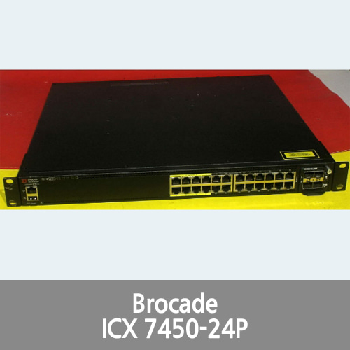 [Brocade][Ruckus] ICX7450-24P ICX 7450-24P with ICX7400-4X10GF