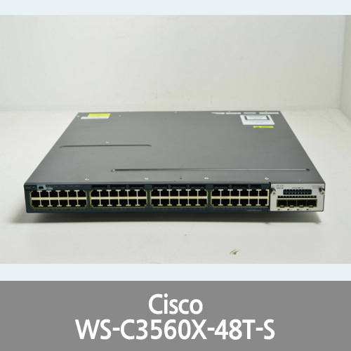 [Cisco] Catalyst 3560-X 48-Port Managed Switch w/2x PS - WS-C3560X-48T-S V05