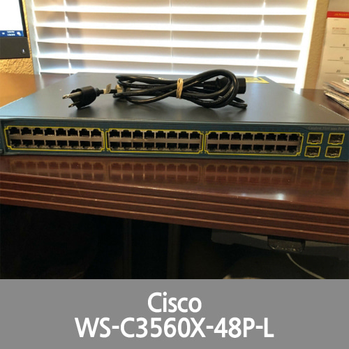 [Cisco] Catalyst 3560 Series WS-C3560-48PS-S 48-Port PoE