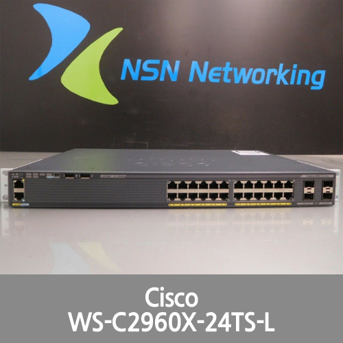 [Cisco] Catalyst 2960-X WS-C2960X-24TS-L V03 24-Port Managed Gigabit Switch
