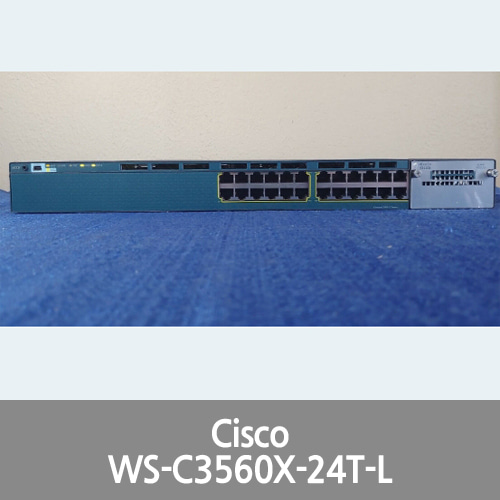 [Cisco] catalyst Switch 3560-X 24 port C3560X-24T-L v01 C3KX-PWR-350WAC