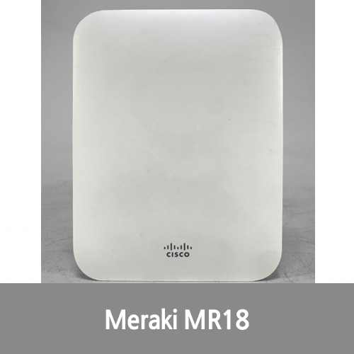 [중고][Cisco][무선AP] Meraki MR18-HW Dual-Band Cloud-Managed Wireless Access Point Unclaimed