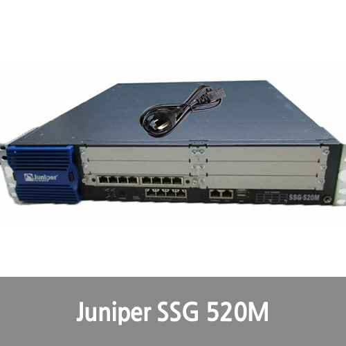 [Juniper] SSG-520M-SH Gigabit Gateway w/ JXU-8GE-TX-S Module, Warranty, Invoice
