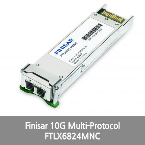[Finisar][광모듈] 10G Multi-Protocol Tunable DWDM 80km Gen2 Extended Temperature XFP (T-XFP) Optical Transceiver FTLX6824MNC
