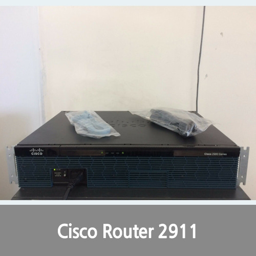 [Cisco] 2911-SEC/K9 3-Port Gigabt SECURITY ROUTER HWIC-1DSU-T1 ios-15.7 2911 seck9