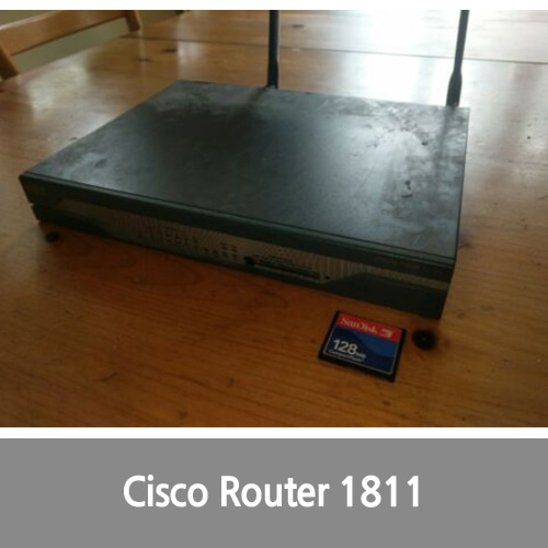 [Cisco] 1811W Integrated Services Router CISCO1811W- 128mb flash