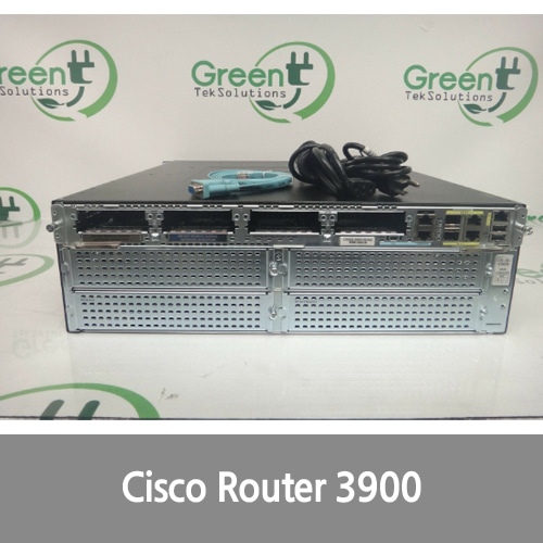 [Cisco] CISCO3925-V/K9 Voice Router Bundle C3900-SPE100/K9 PVDM3-64 w/ Rack Ears