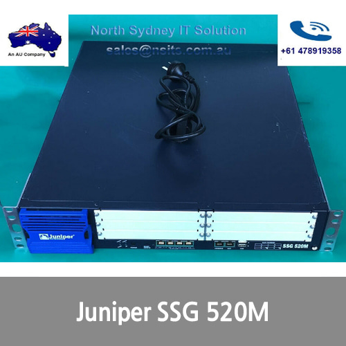 [Juniper] SSG-520M-SH Gigabit Gateway w/ Brackets, Warranty, Invoice