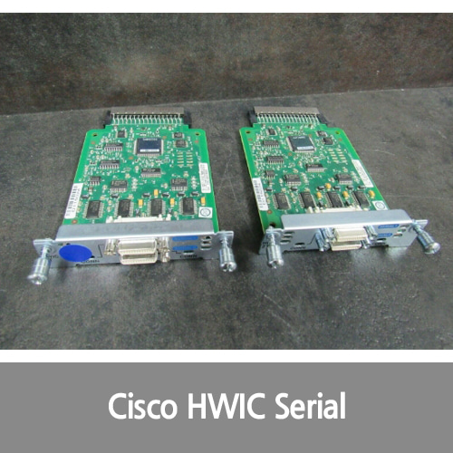 [Cisco][시리얼포트] HWIC-2T 2-Port Serial Interface Card 73-13317-01 Mouse over to Zoom