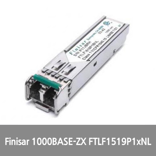 [Finisar][광모듈] 1000BASE-ZX and 2G Fibre Channel (2GFC) 80km SFP Extended Temperature Optical Transceiver FTLF1519P1xNL