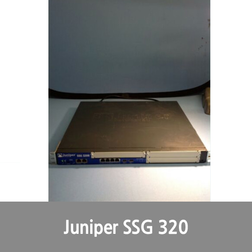 [Juniper] SSG 320M Secure Services Gateway SSG-320M-SH w/ Power Cable, rack mounts