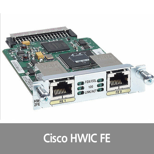 [Cisco][FE포트] HWIC-2FE Two-Port Fast Ethernet High Speed WAN Interface Card