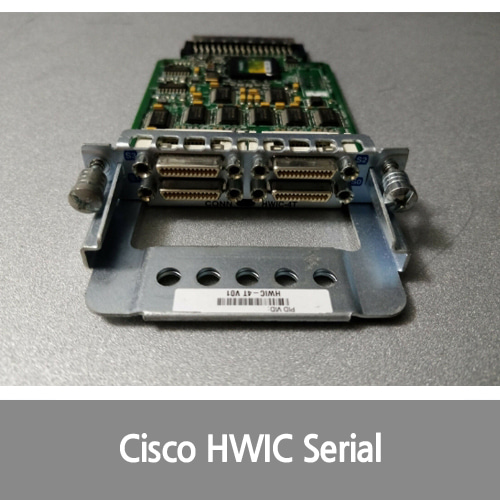 [Cisco][시리얼포트] HWIC-4T 4-Port High-Speed Serial WAN Interface Card, fully tested