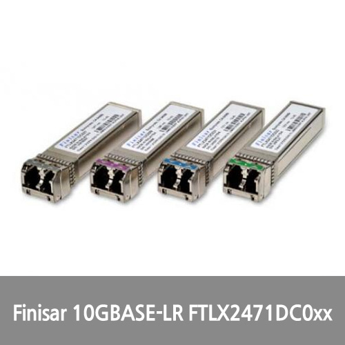[Finisar][광모듈] 10GBASE-LR 10km CWDM SFP+ Optical Transceiver FTLX2471DC0xx