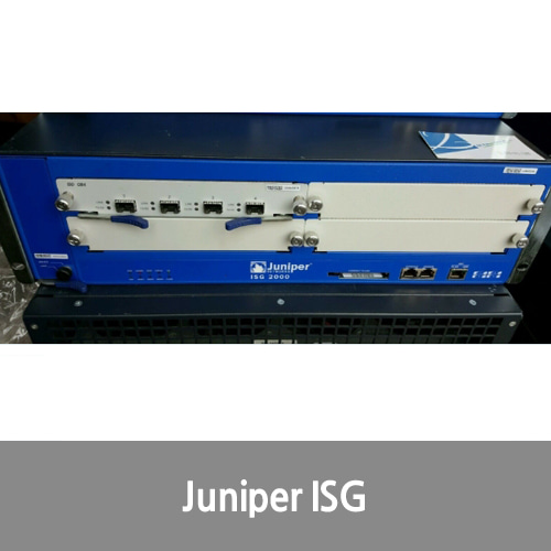 [Juniper] Networks NetScreen-ISG 2000 w/ ISG GB4 (NS-ISG-TX4) &amp; Dual Power