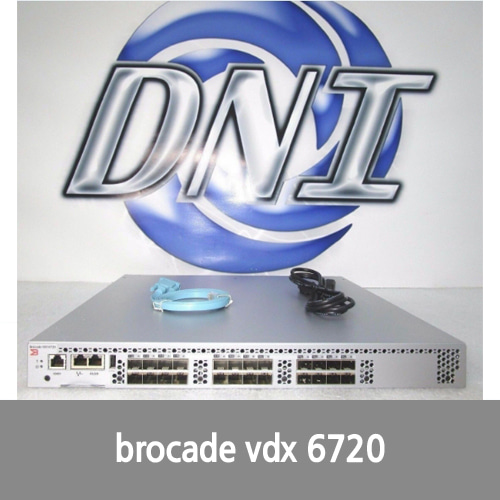 [Brocade] Brocade BR-VDX6720-24-R VDX 6720-24-R Modular Switch Managed 24x SFP+ 10Gb JMW
