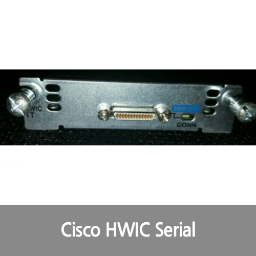 [Cisco][시리얼포트] HWIC-1T 1 Port Serial WAN Interface Card For 1841/1941/2800/3800/3900