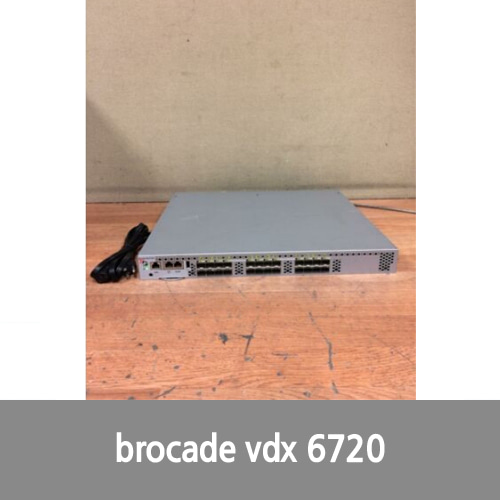 [Brocade] BROCADE VDX 6720 MANAGED SWITCH BR-VDX6720-24 Working Free Shipping