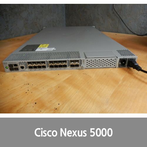 [Cisco] N5K-C5010P-BF V03 Nexus 5000 20-Port Gigabit Switch Dual PSU